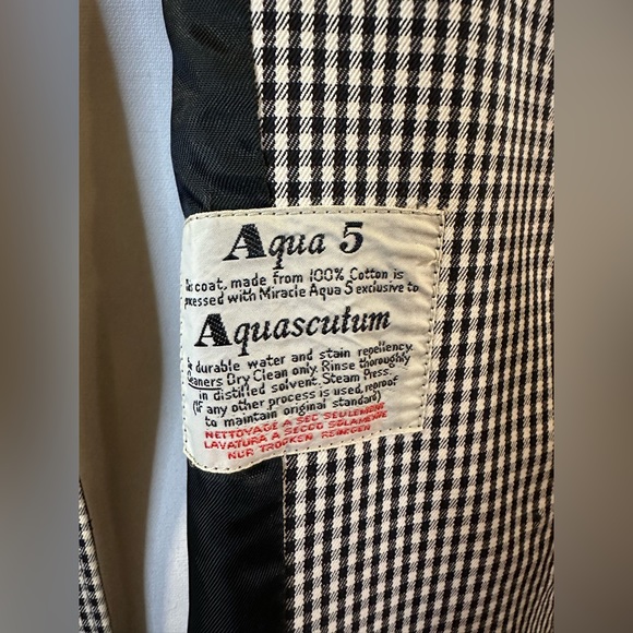 Vintage Aquascutum of London Aqua 5 Overcoat - Picture 3 of 13